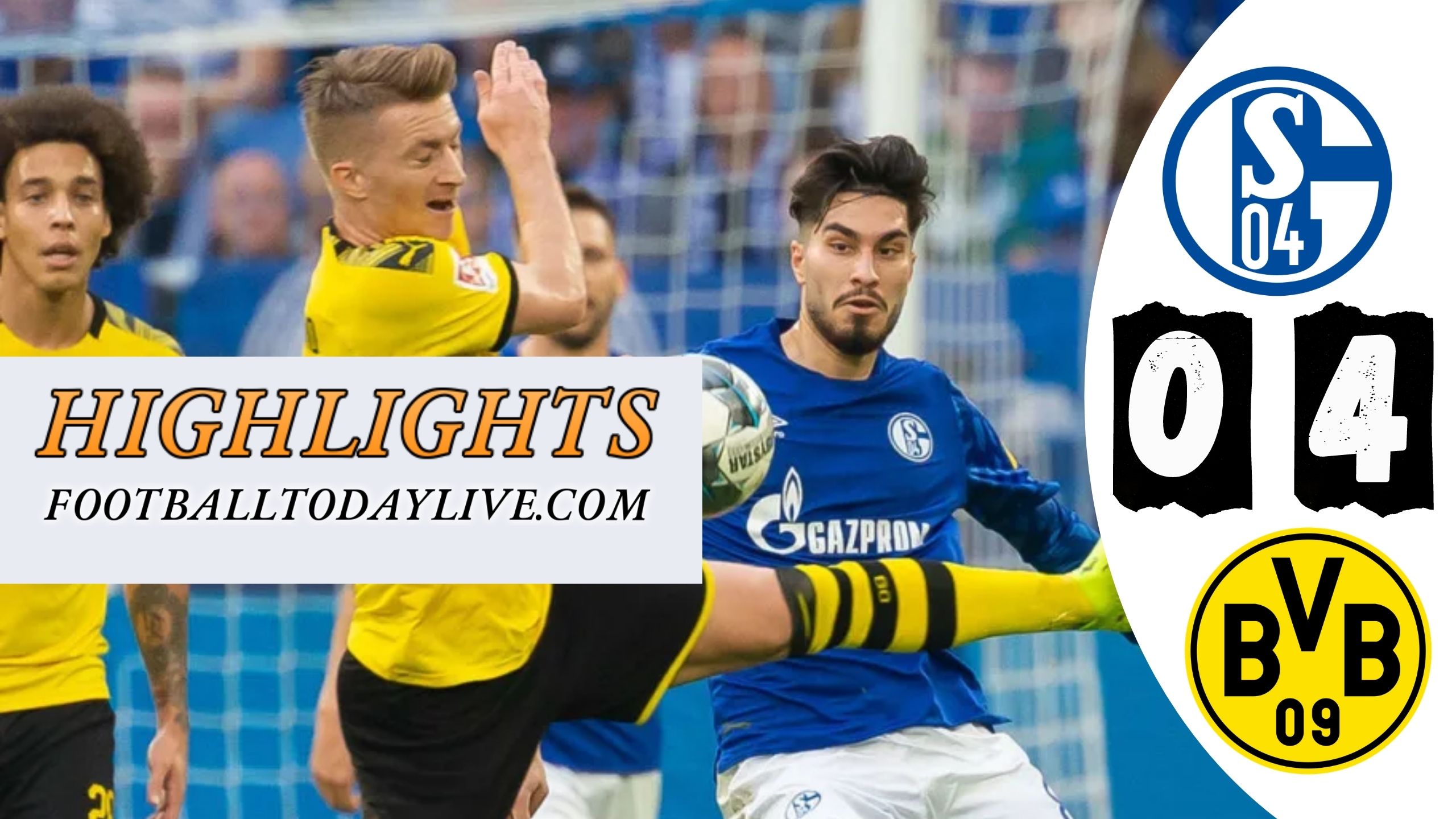 FC Schalke Vs Borussia Dortmund Highlights 2021