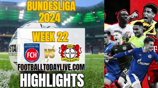 Heidenheim Vs Leverkusen Bundesliga Highlights 2024