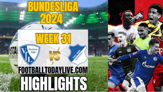 VfL Bochum Vs TSG Hoffenheim Match 31 Highlights 2024