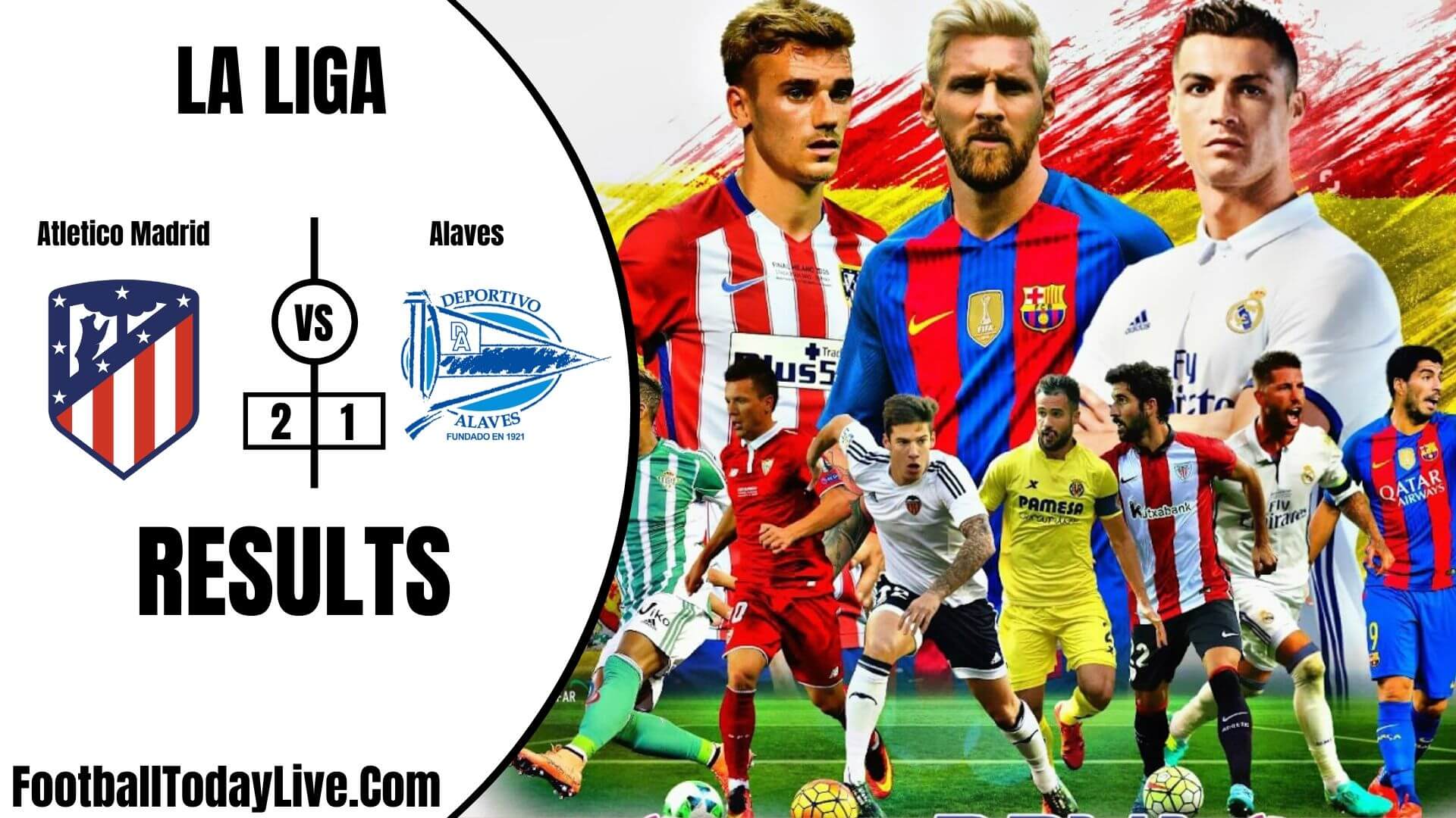 Atletico Madrid Vs Alaves | La Liga Week 32 Result 2020