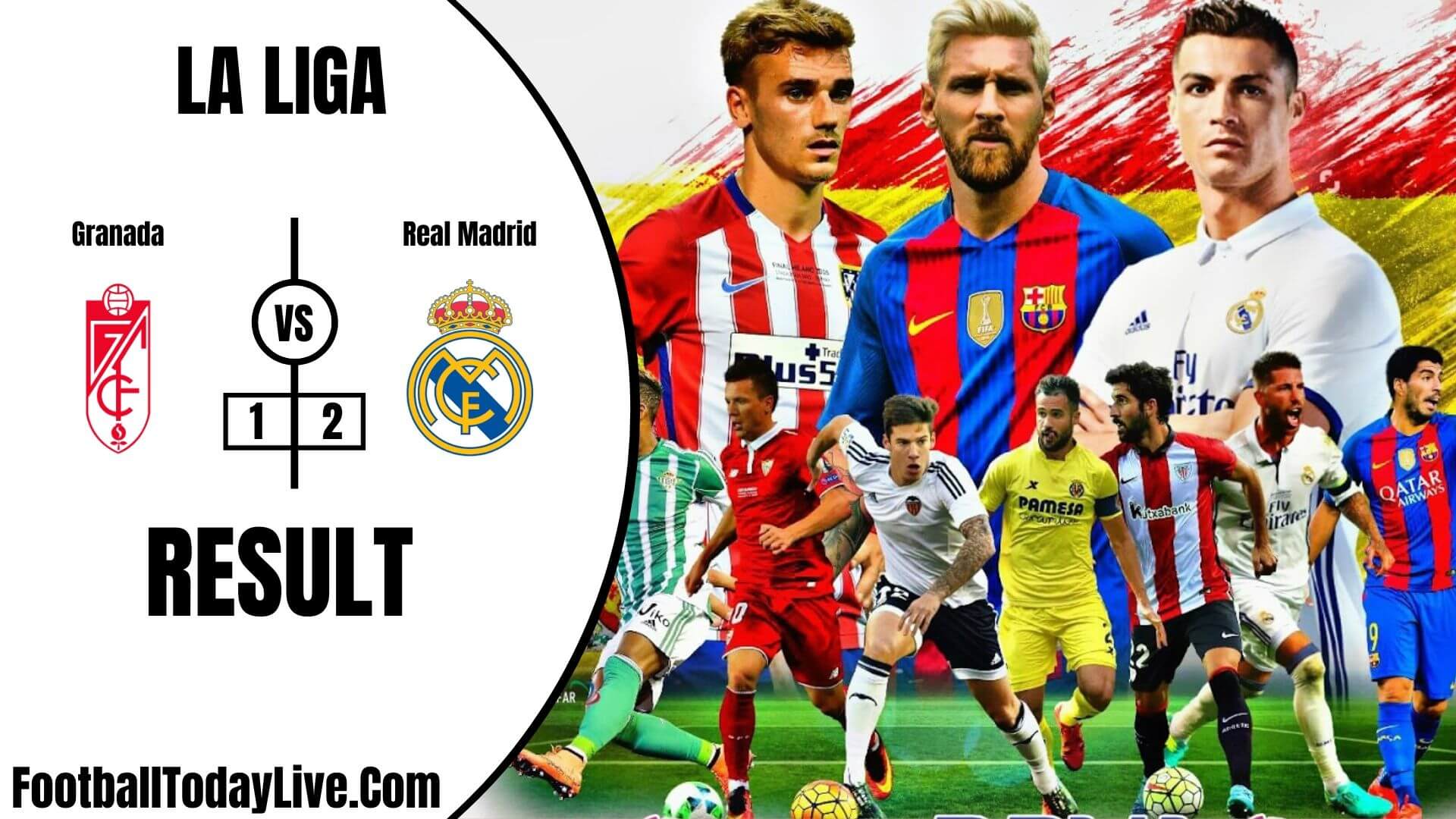 Granada Vs Real Madrid | La Liga Week 36 Result 2020