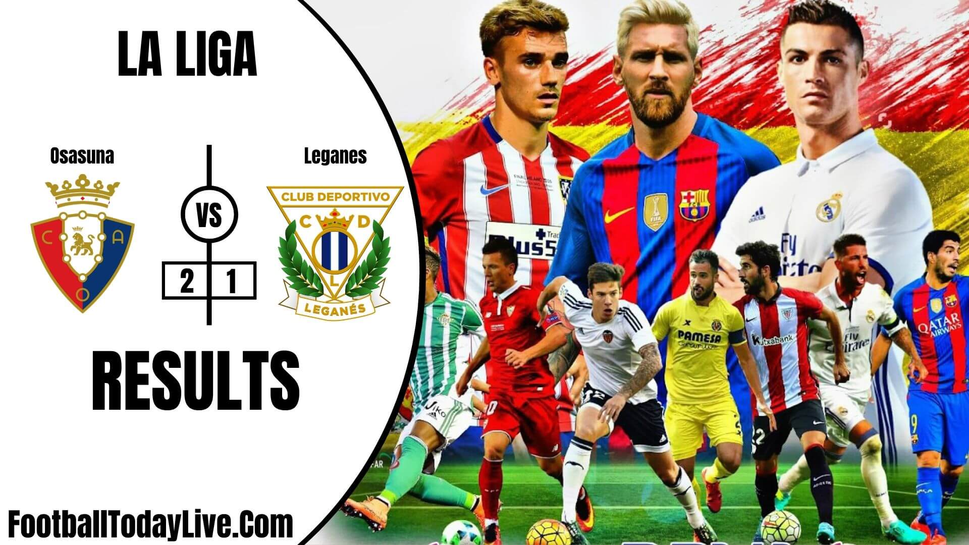 Osasuna Vs Leganes | La Liga Week 32 Result 2020