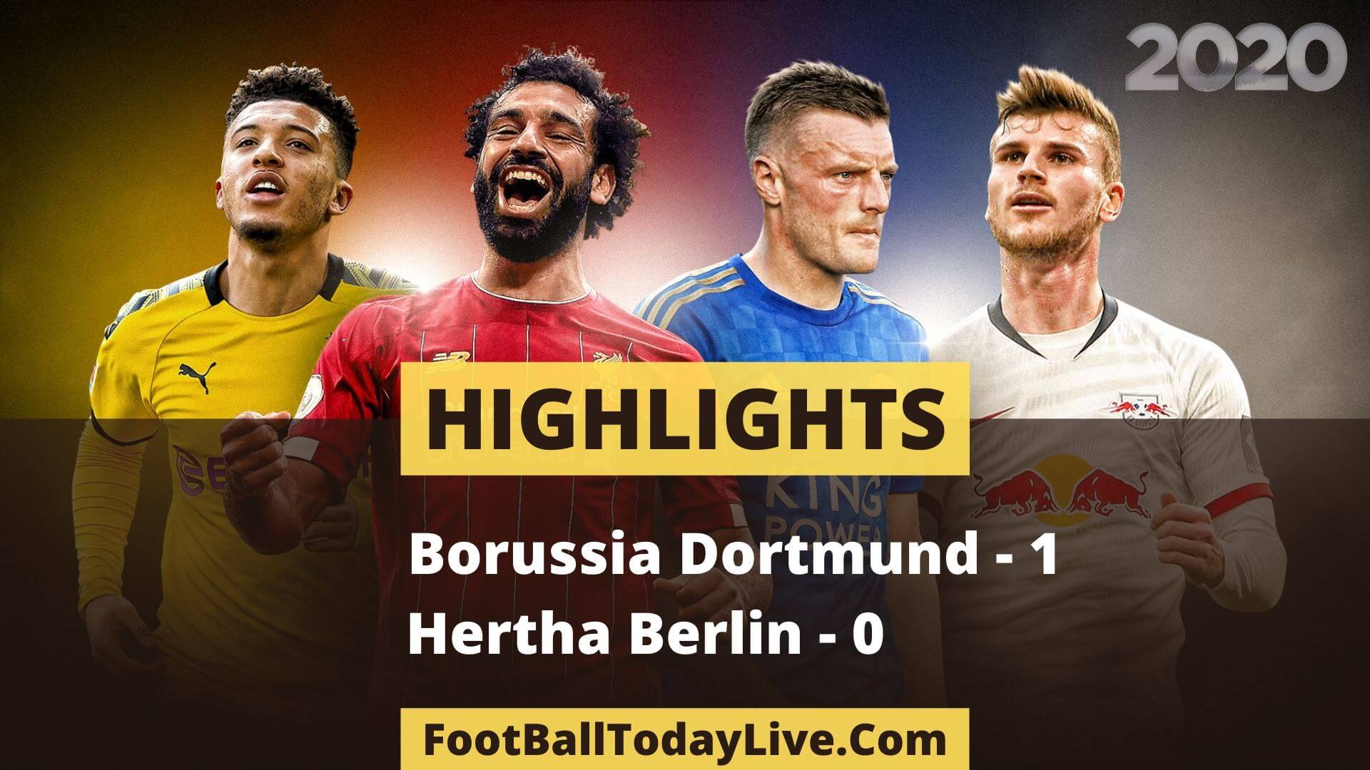 Borussia Dortmund Vs Hertha Berlin Highlights Week 30