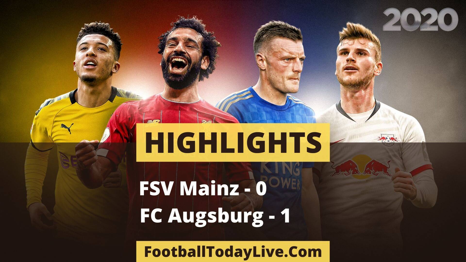 FSV Mainz Vs FC Augsburg Highlights Week 31