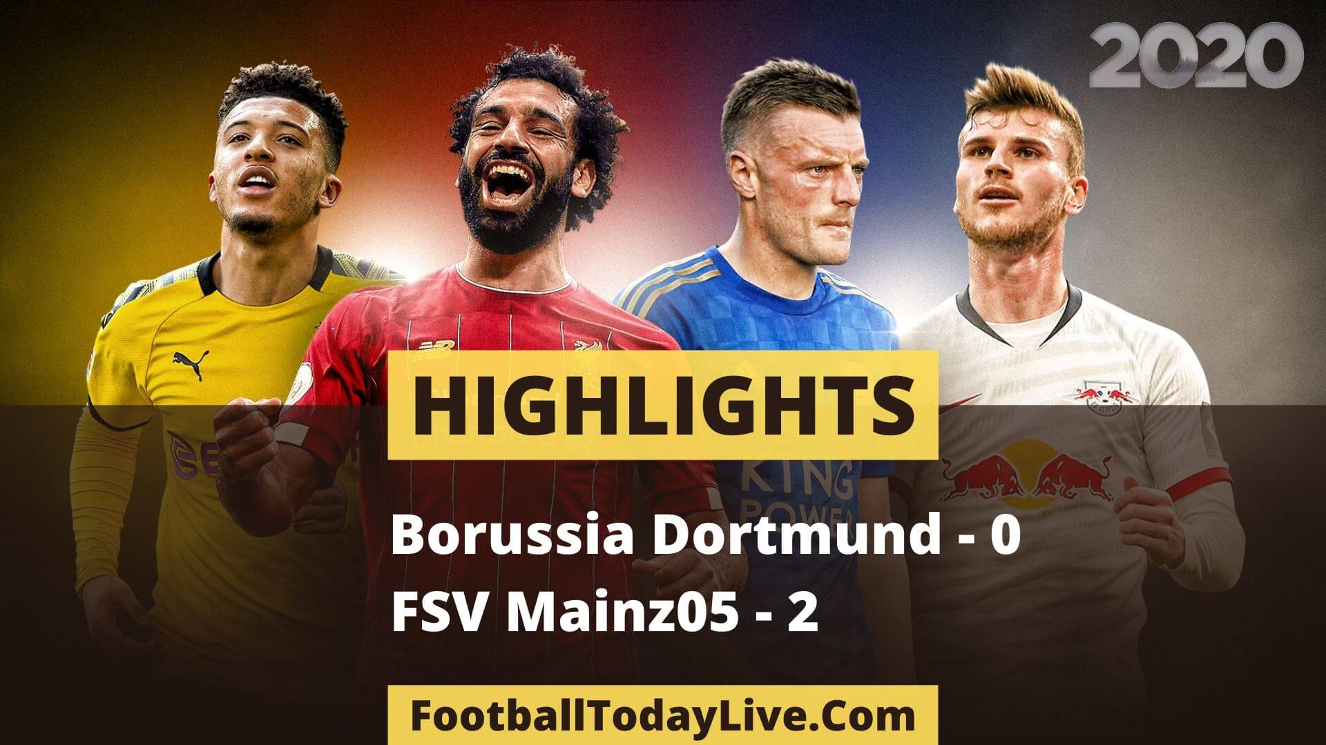 Borussia Dortmund Vs FSV Mainz Highlights Week 32