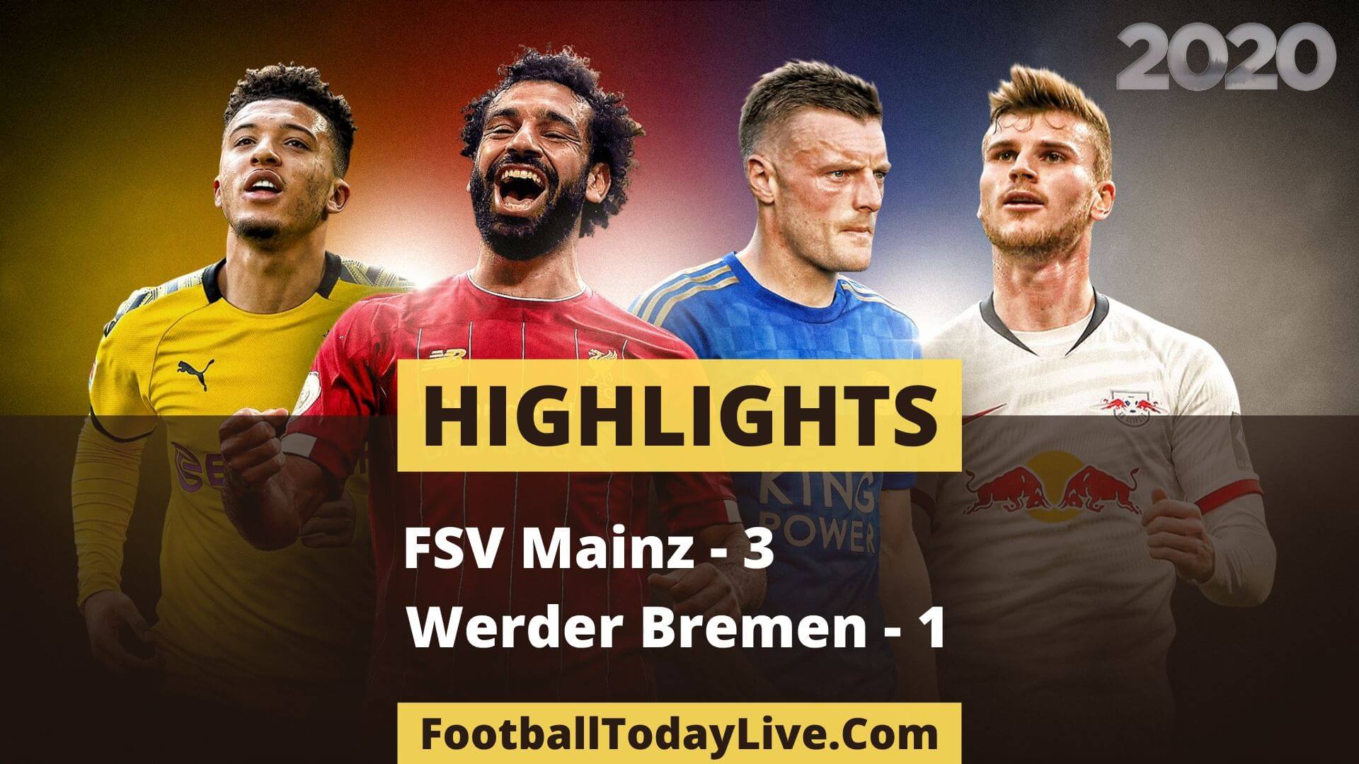 FSV Mainz Vs Werder Bremen Highlights Week 33