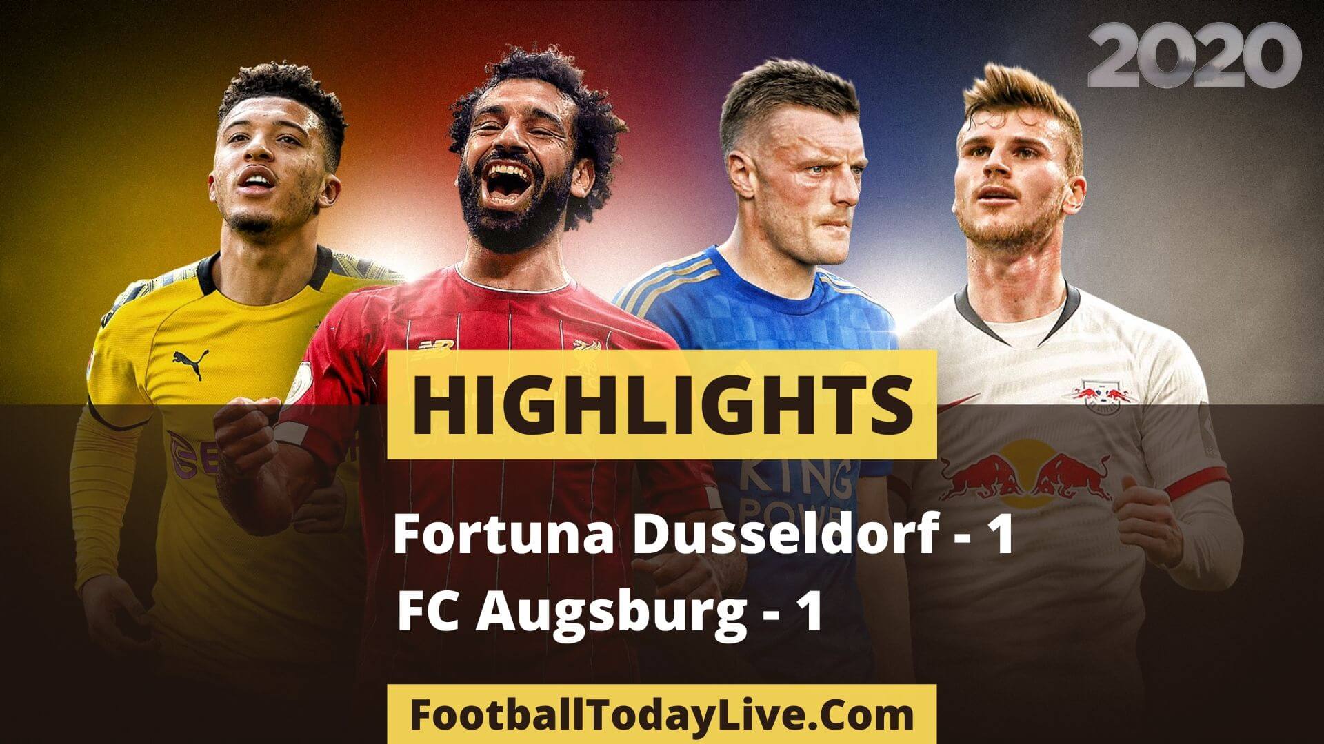 Fortuna Dusseldorf Vs FC Augsburg Highlights Week 33