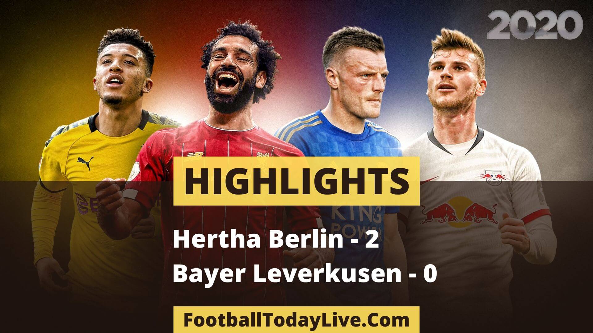 Hertha Berlin Vs Bayer Leverkusen Highlights Week 33