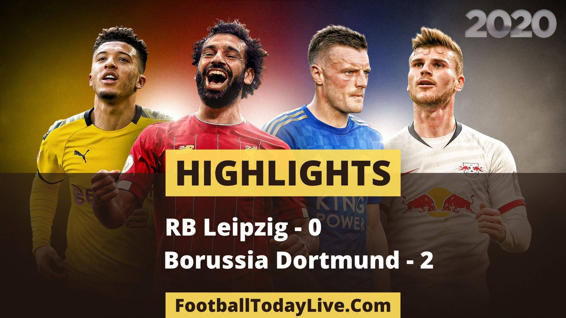 RB Leipzig Vs Borussia Dortmund Highlights Week 33
