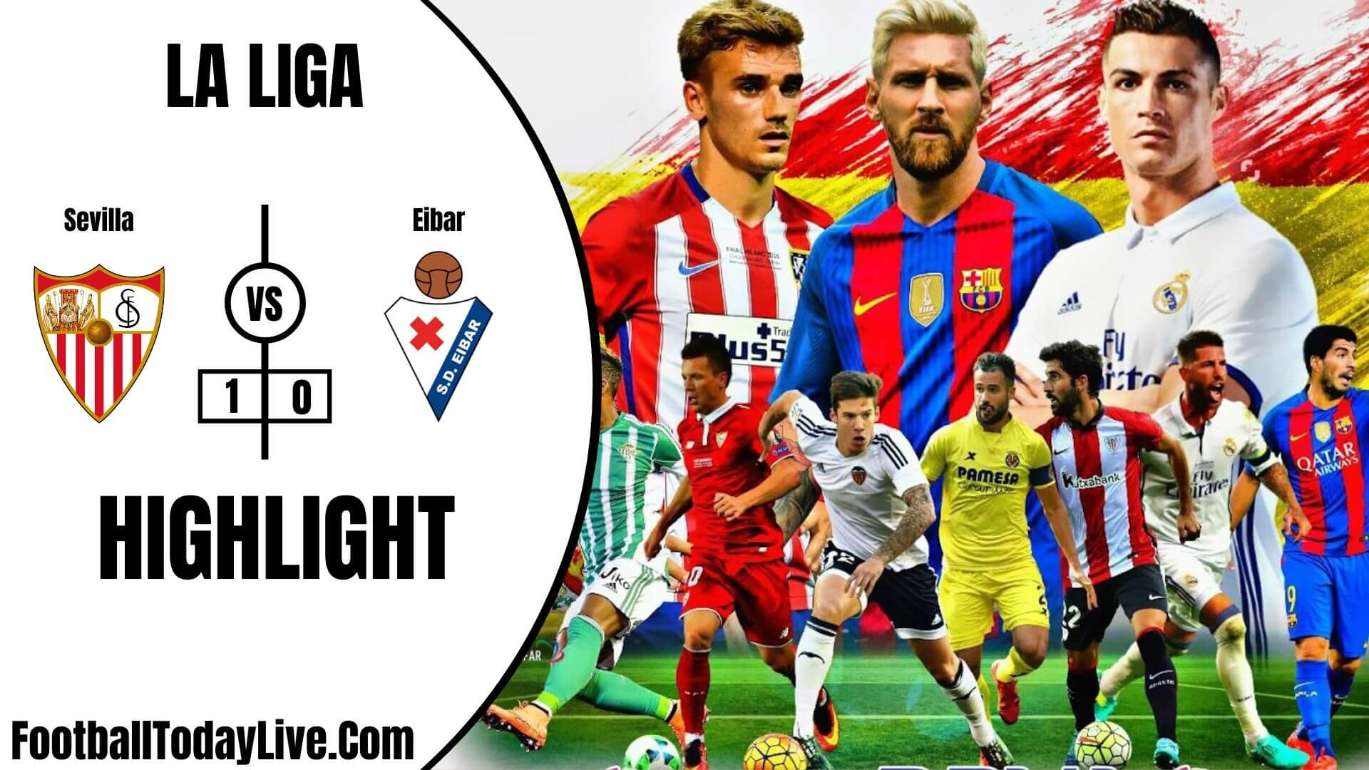 Sevilla Vs Eibar Highlights 2020 La Liga Week 34