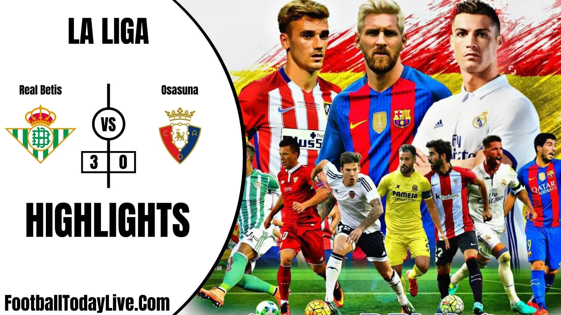 Real Betis Vs Osasuna Highlights 2020 La Liga Week 35
