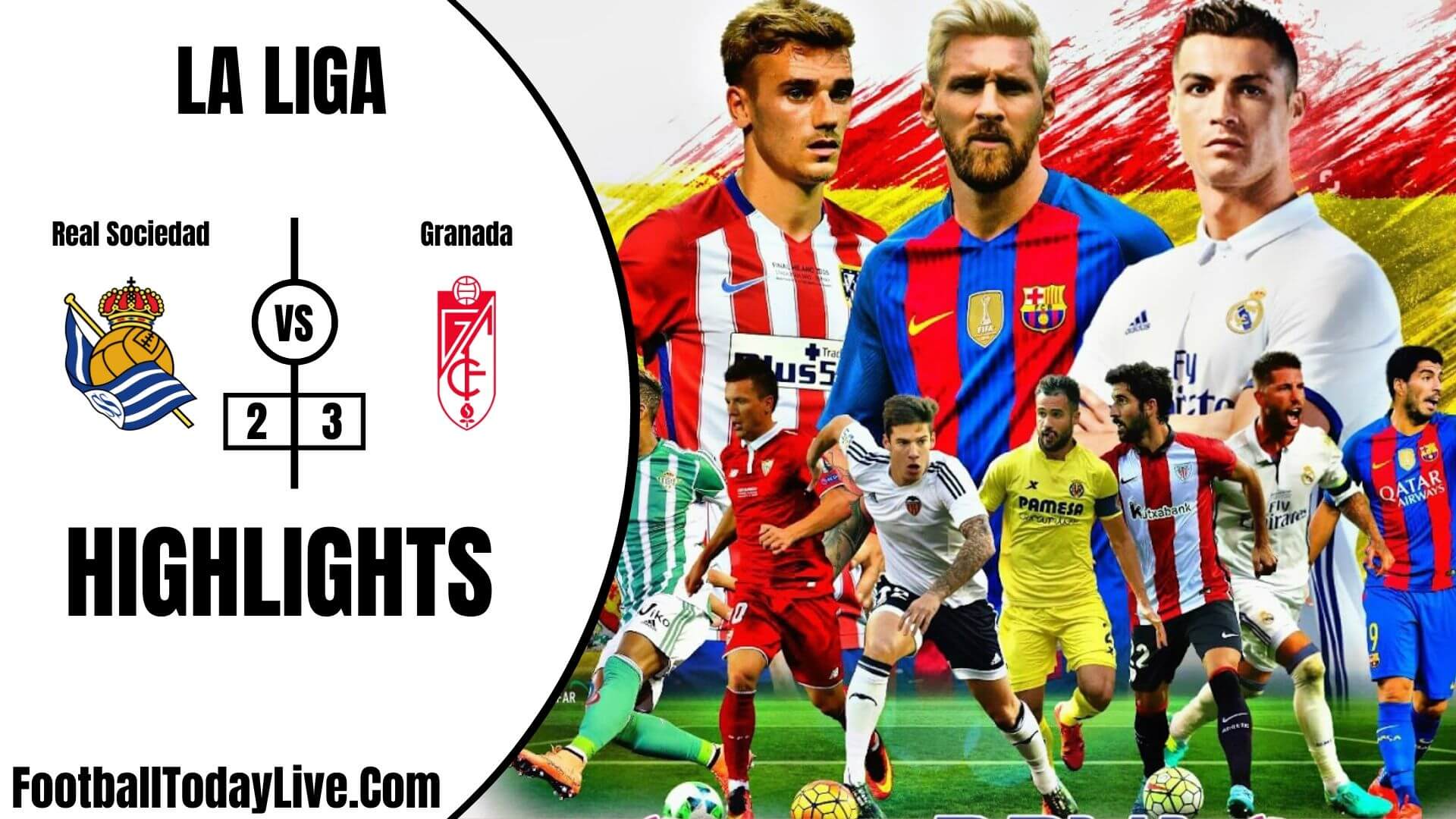 Real Sociedad Vs Granada Highlights 2020 La Liga Week 35
