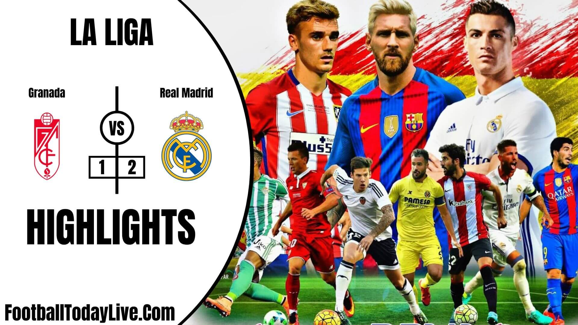 Granada Vs Real Madrid Highlights 2020 La Liga Week 36