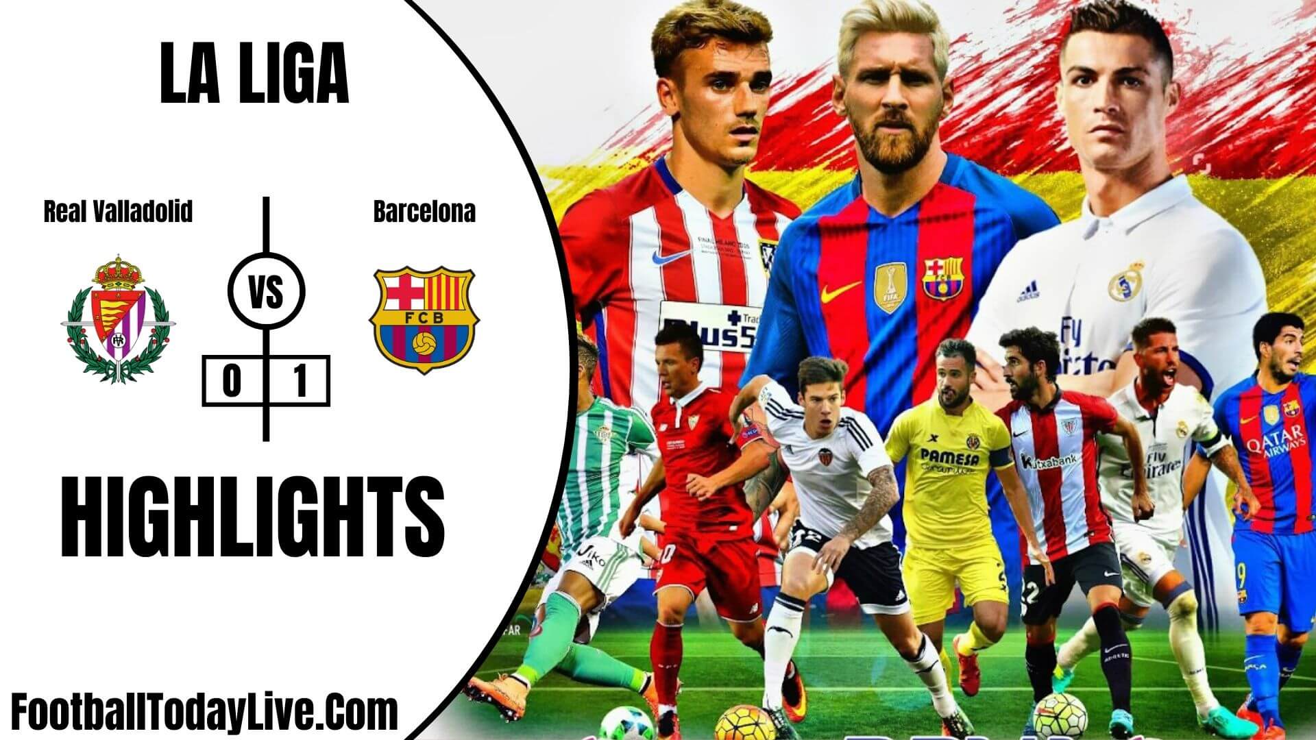 Real Valladolid Vs Barcelona Highlights 2020 La Liga Week 36