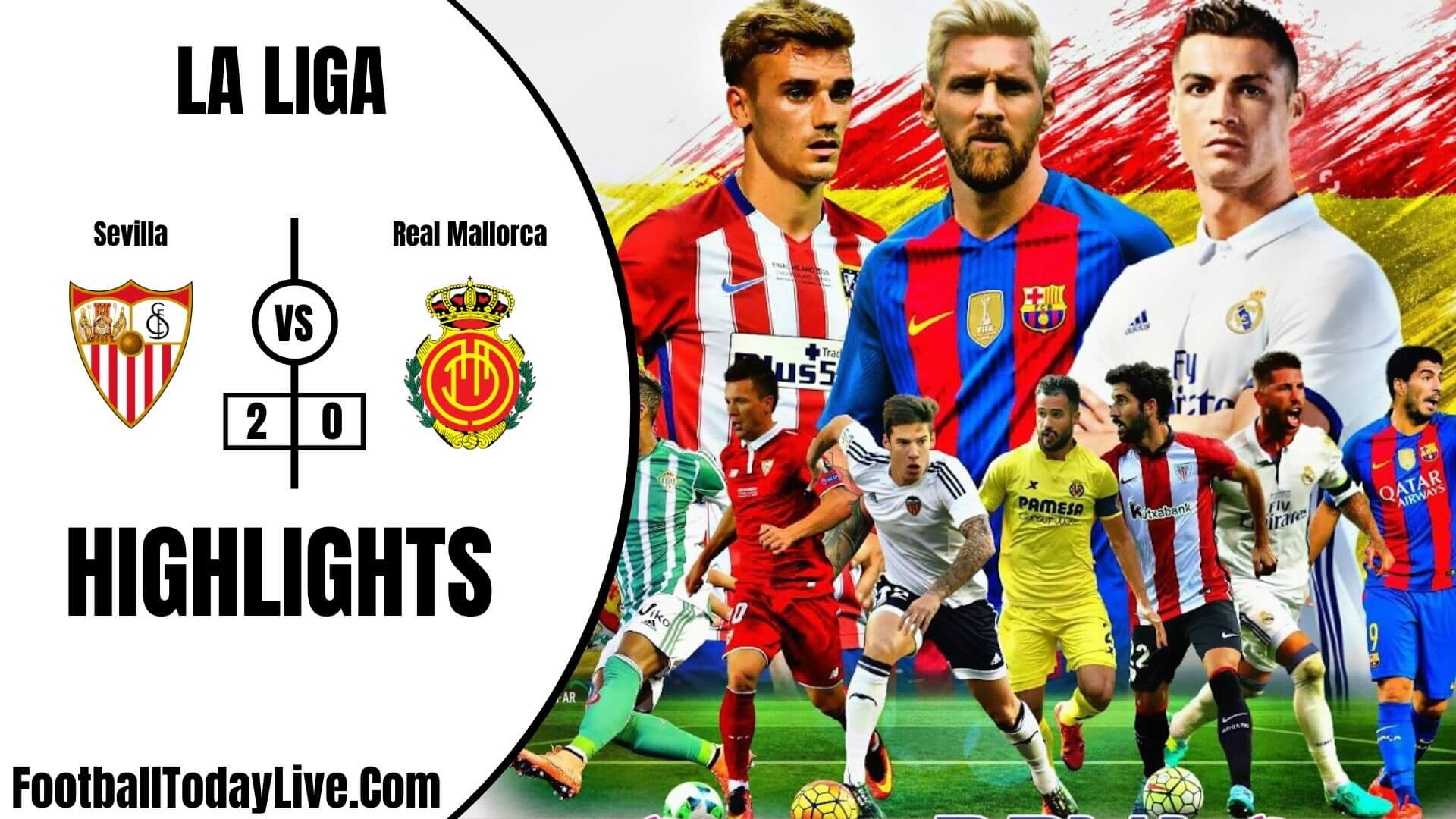 Sevilla Vs Real Mallorca Highlights 2020 La Liga Week 36
