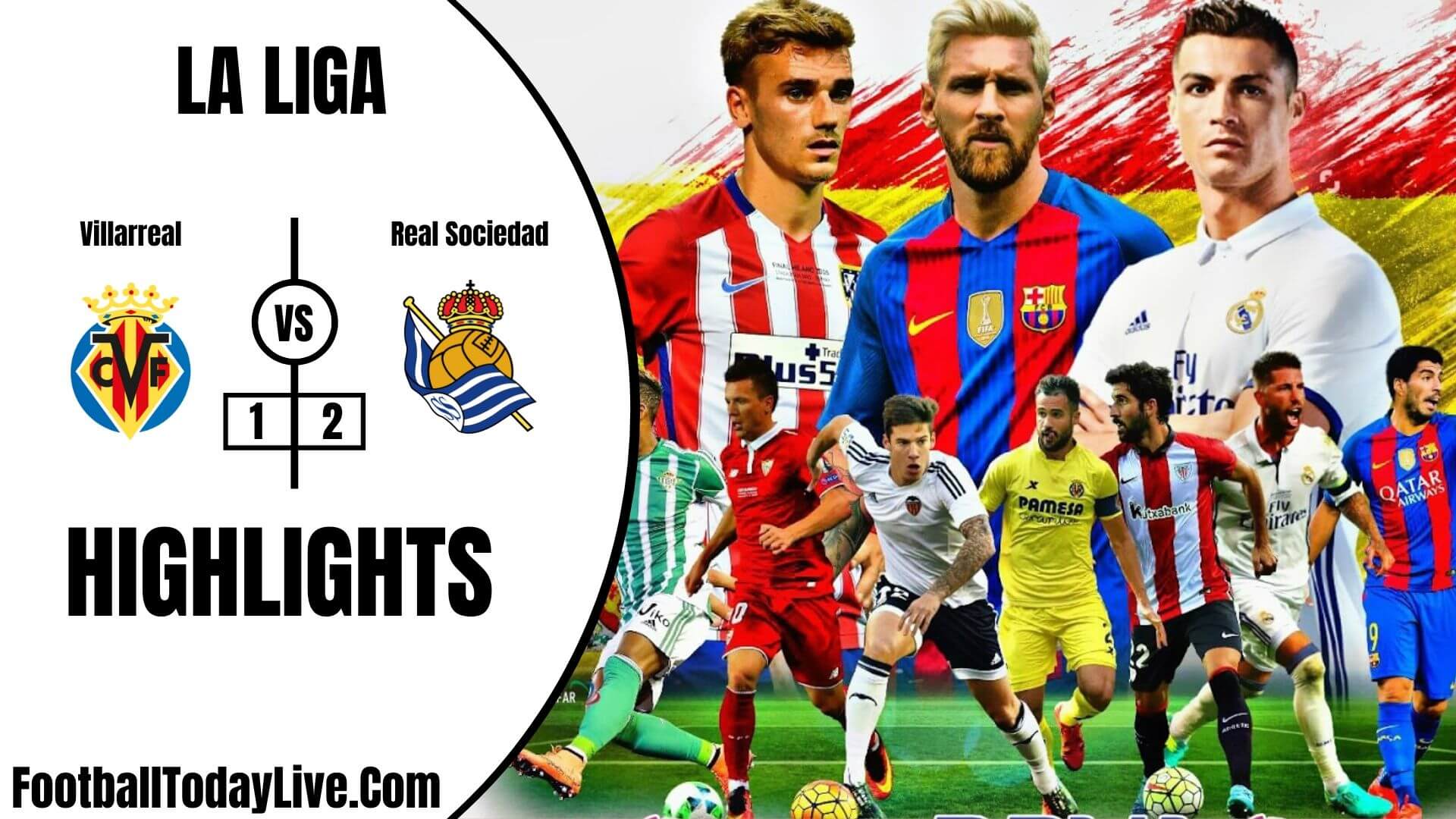 Villarreal Vs Real Sociedad Highlights 2020 La Liga Week 36