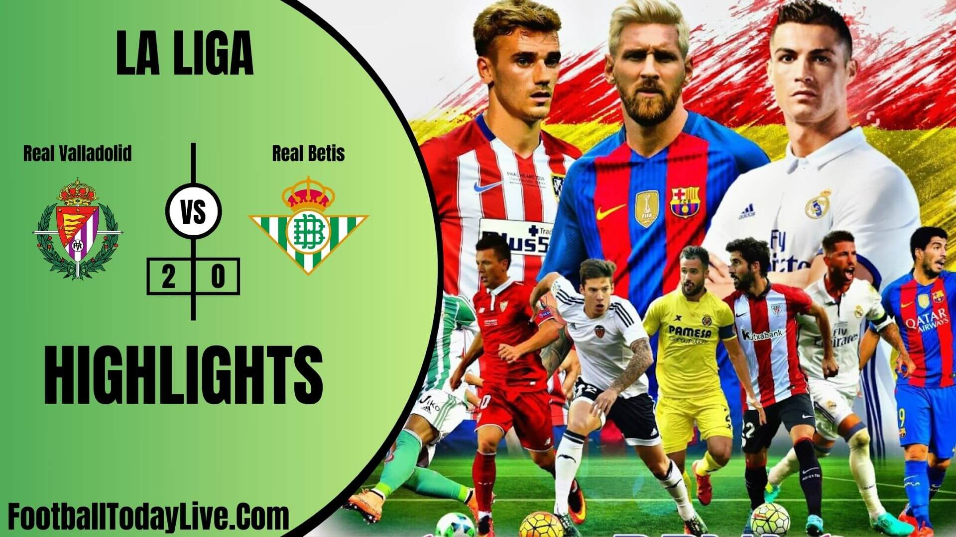Real Valladolid Vs Real Betis Highlights 2020 La Liga Week 38