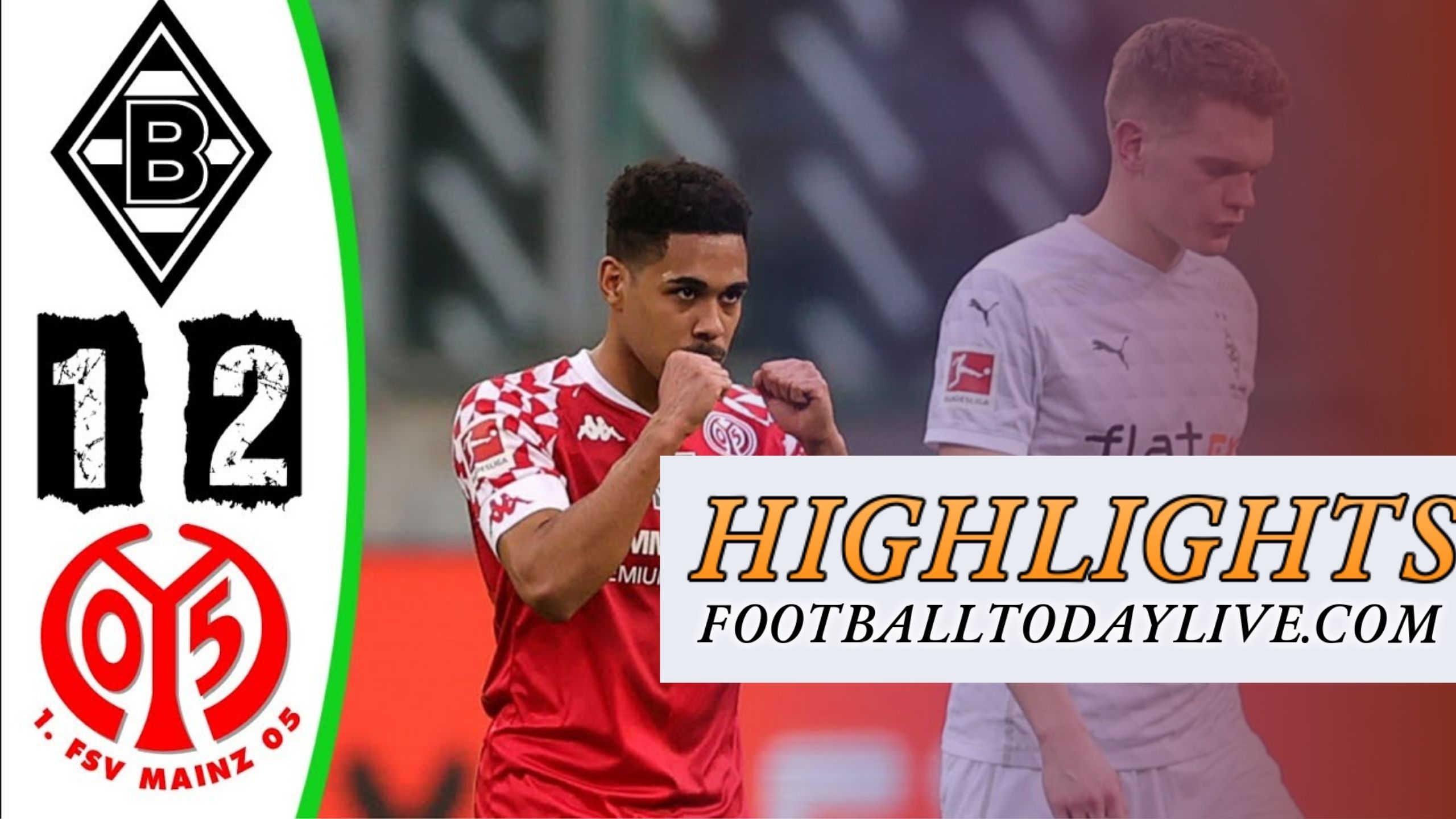 Borussia Monchengladbach Vs FSV Mainz Highlights 2021