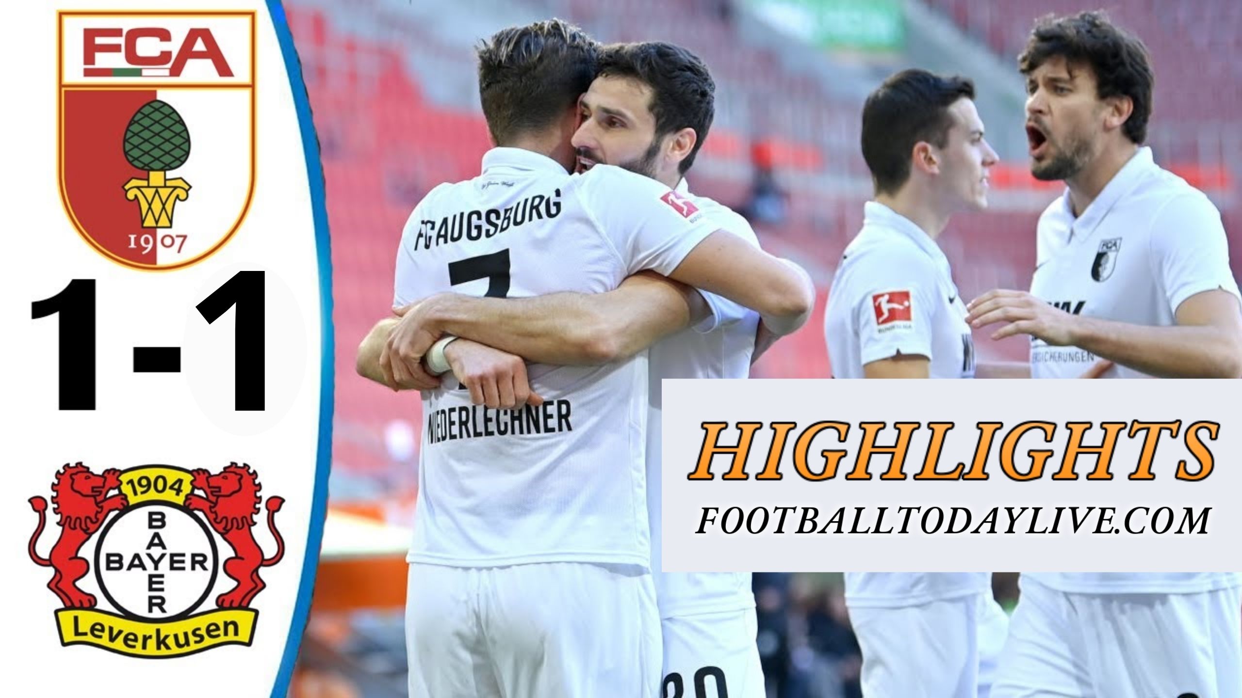 Augsburg Vs Bayer Leverkusen Highlihgts 2021