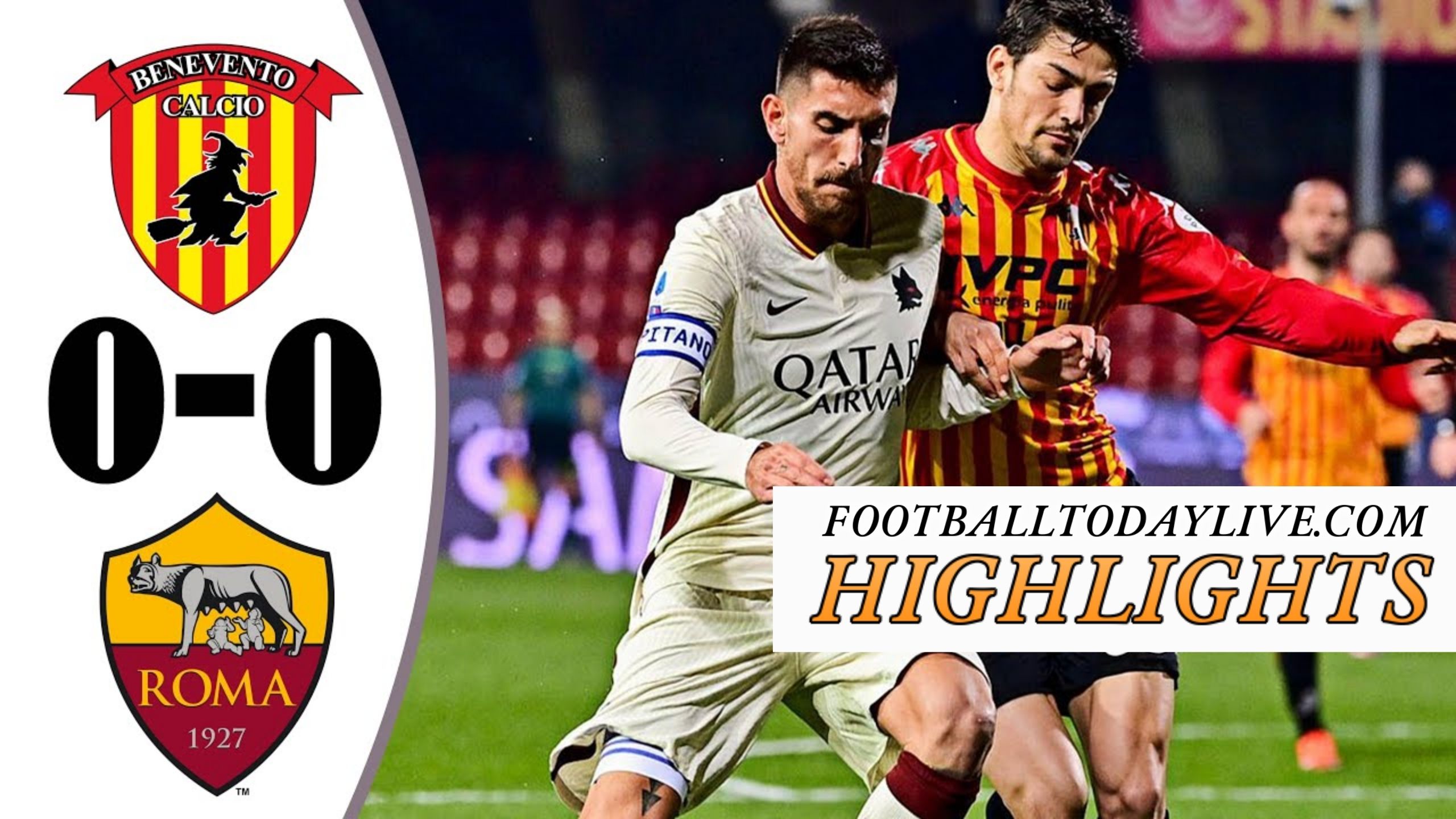 Benevento Vs Roma Highlights 2021 Serie A