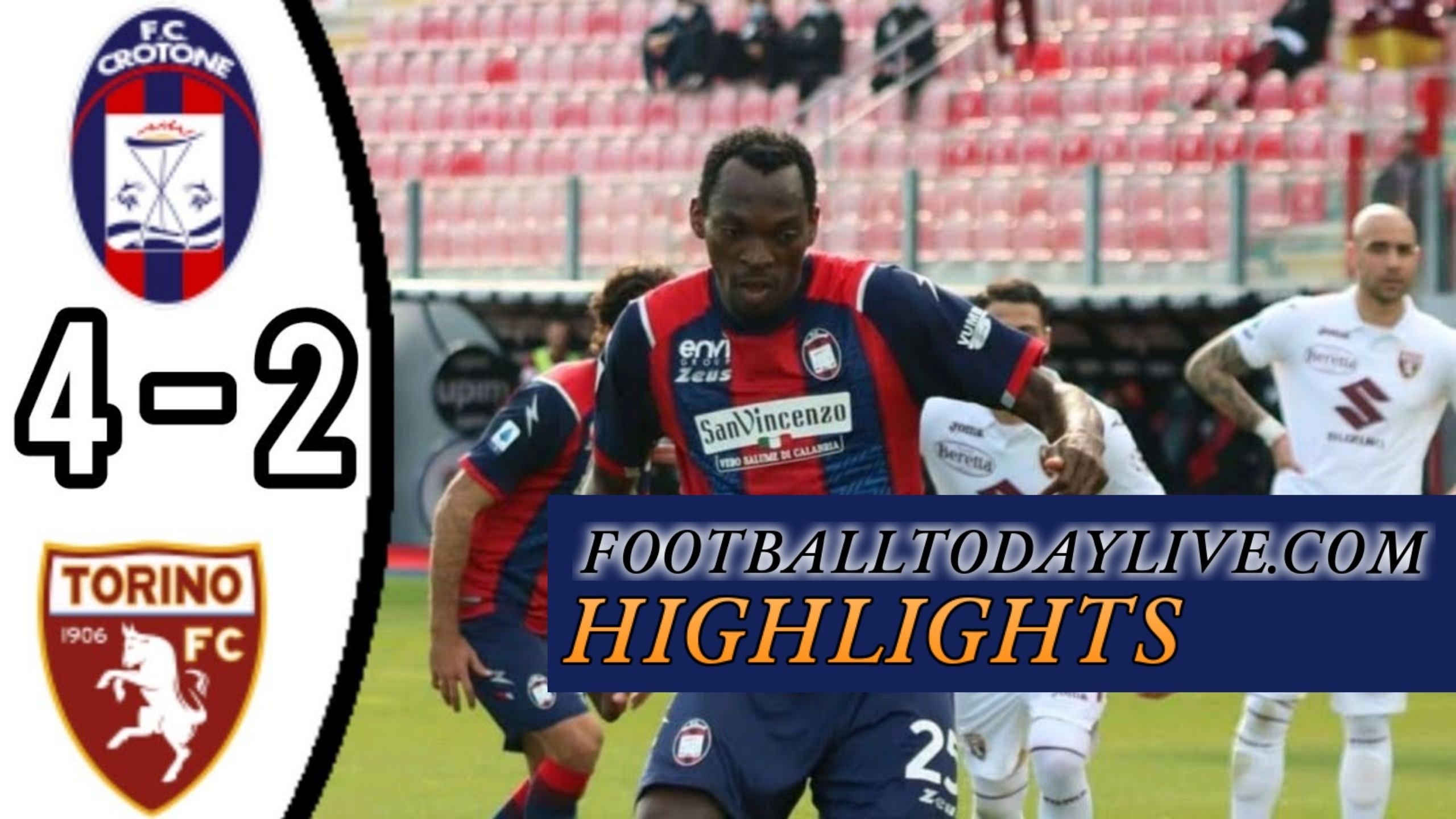 Crotone Vs Torino Highlights 2021 Serie A