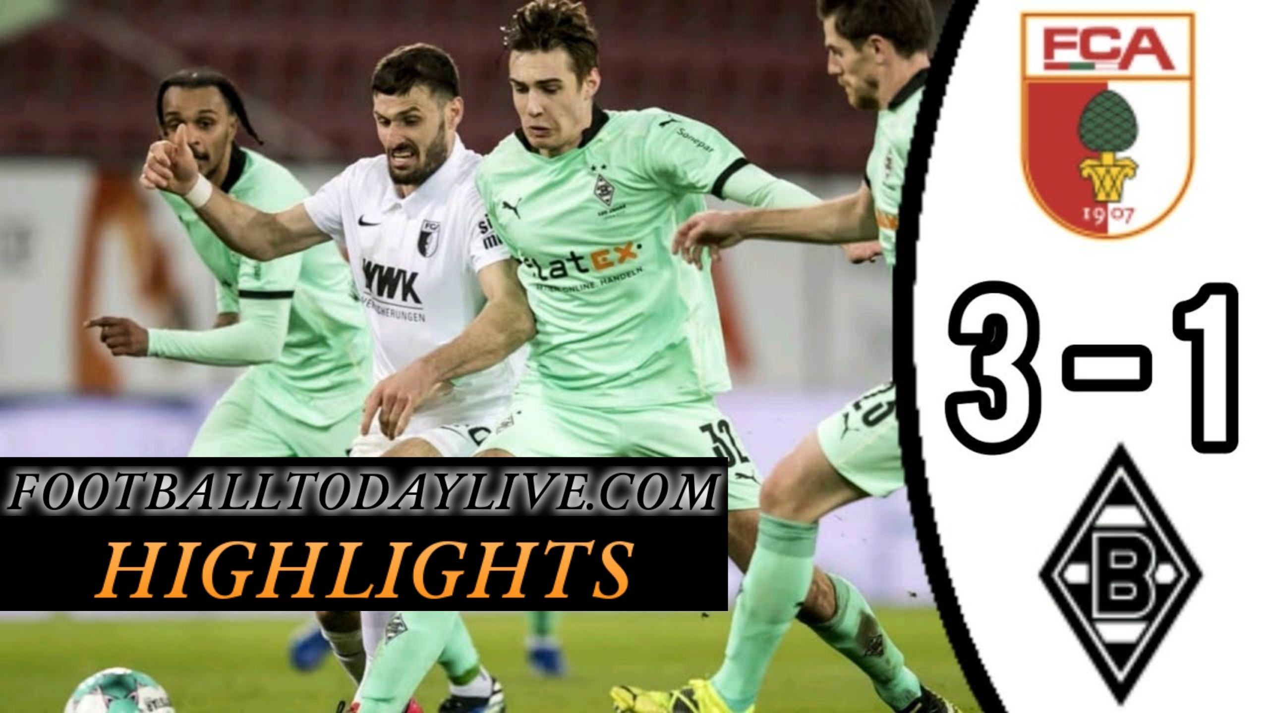 Augsburg Vs Borussia Mgladbach Highlights 2021