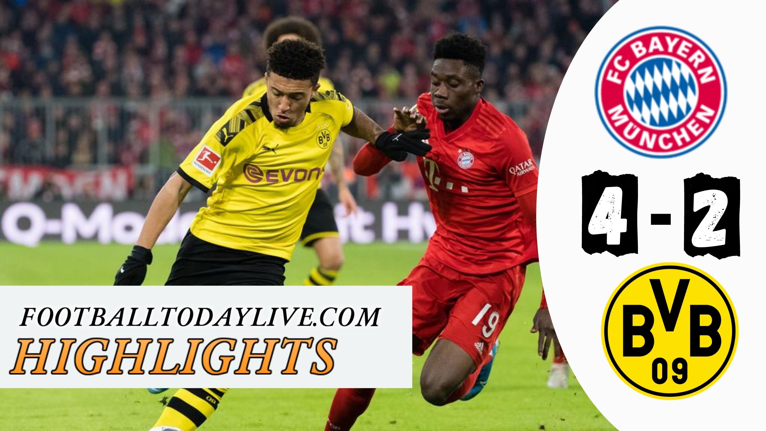 Bayern Munich Vs Borussia Dortmund Highlights 2021
