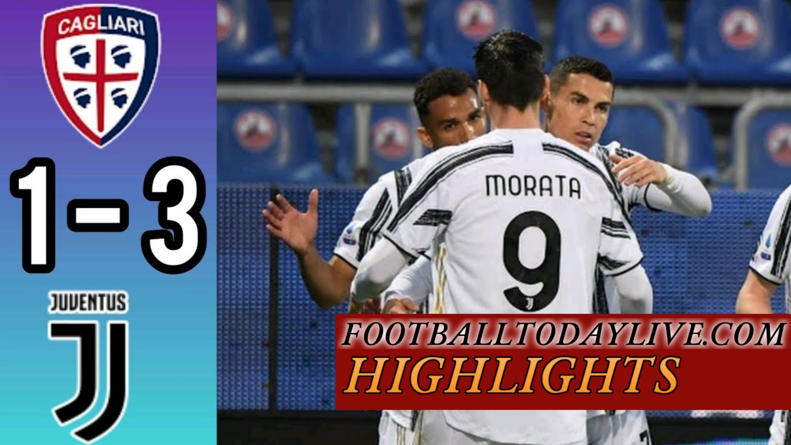 Cagliari Vs Juventus Highlights 2021 Serie A