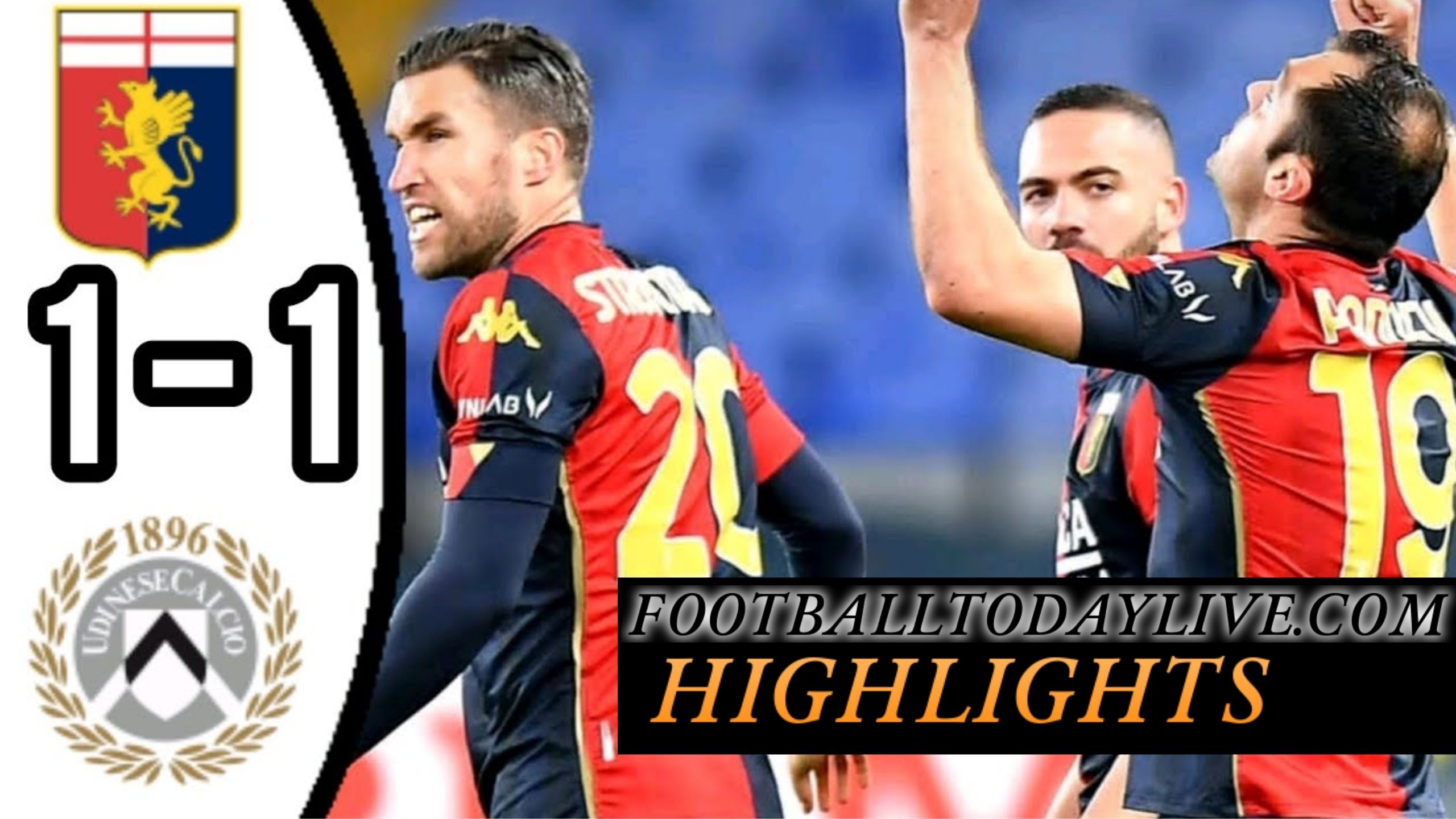 Genoa Vs Udinese Highlights 2021 Serie A