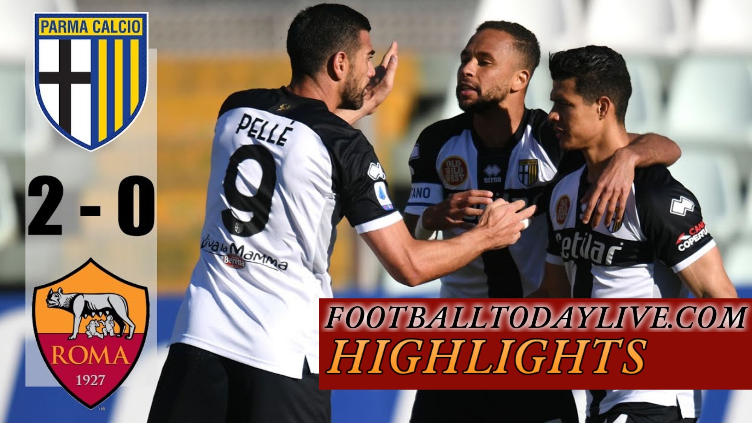 Parma Vs Roma Highlights 2021 Serie A