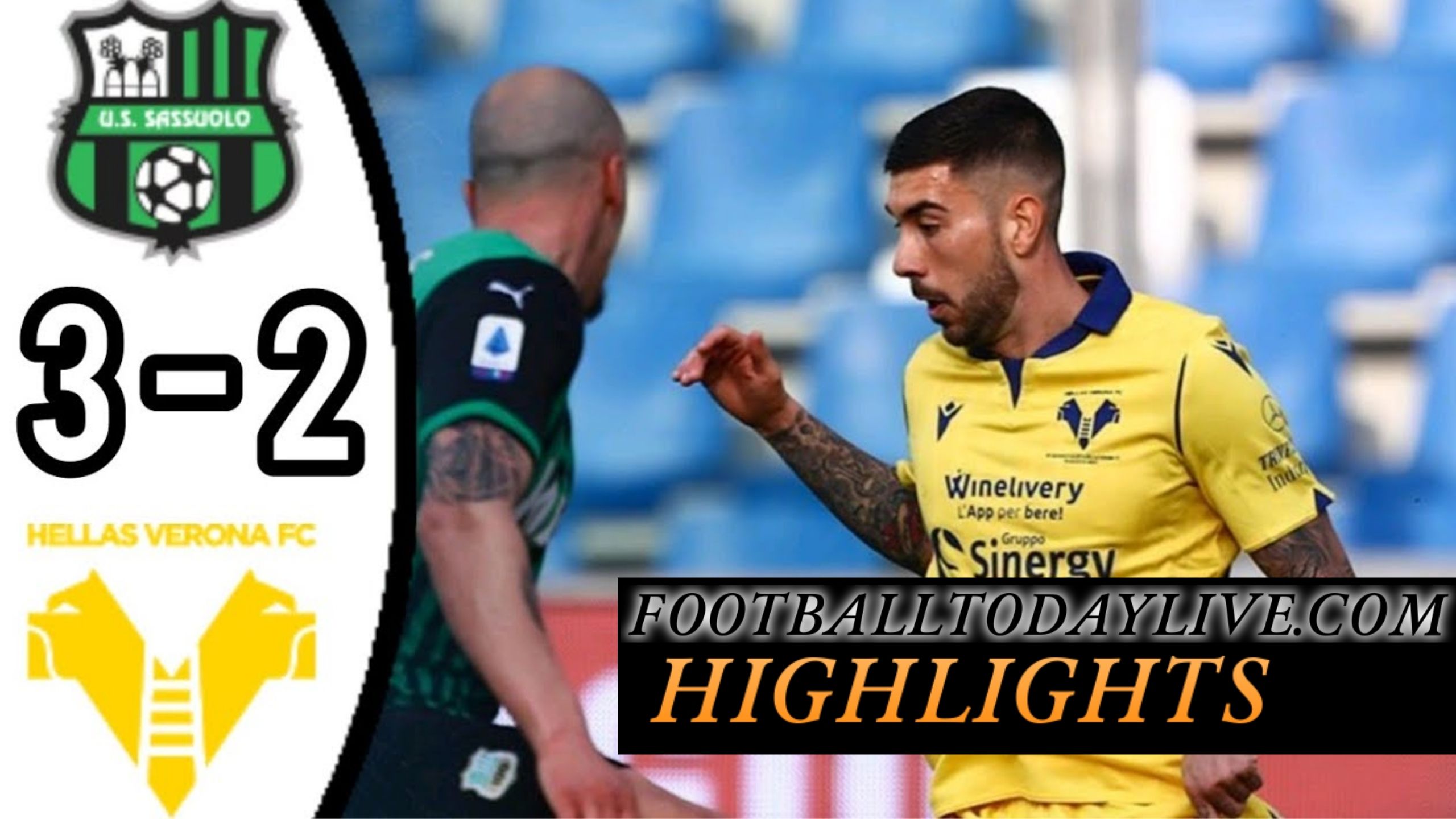 Sassuolo Vs Verona Highlights 2021 Serie A