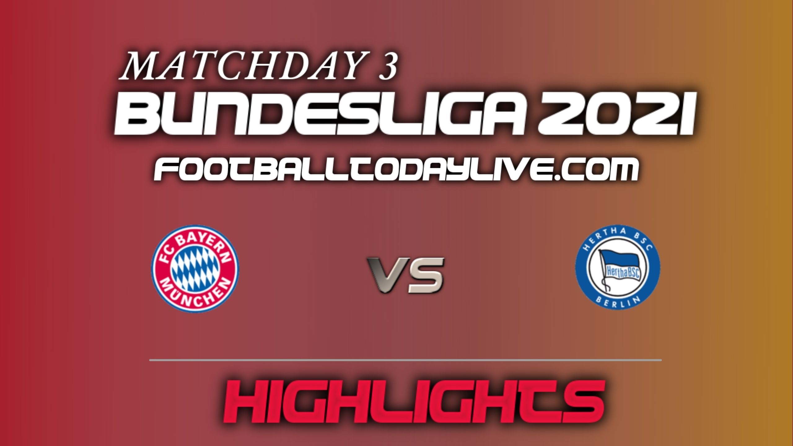 Bayern Munich Vs Hertha Berlin Highlights 2021