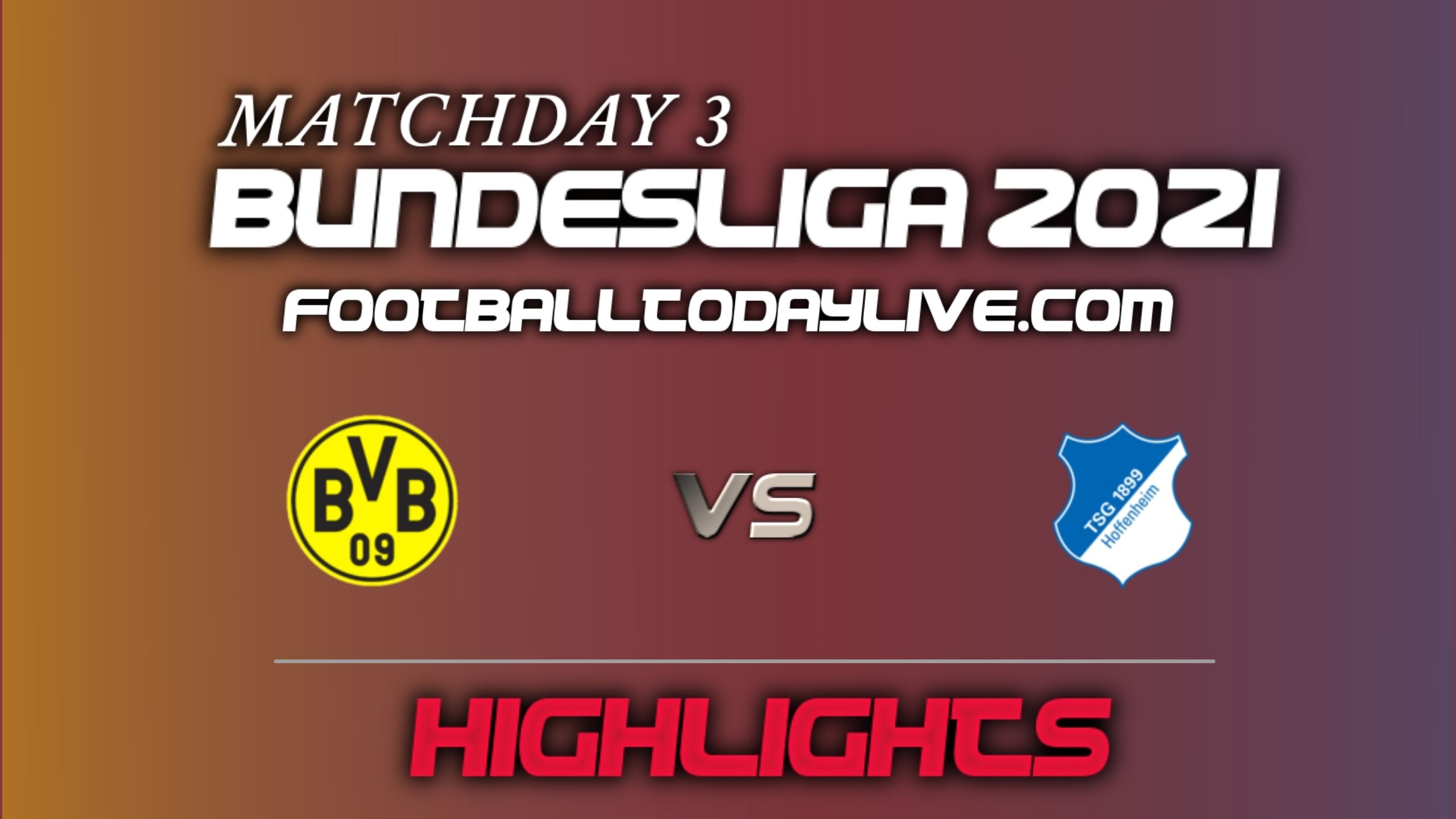 Dortmund Vs Hoffenheim Highlights 2021