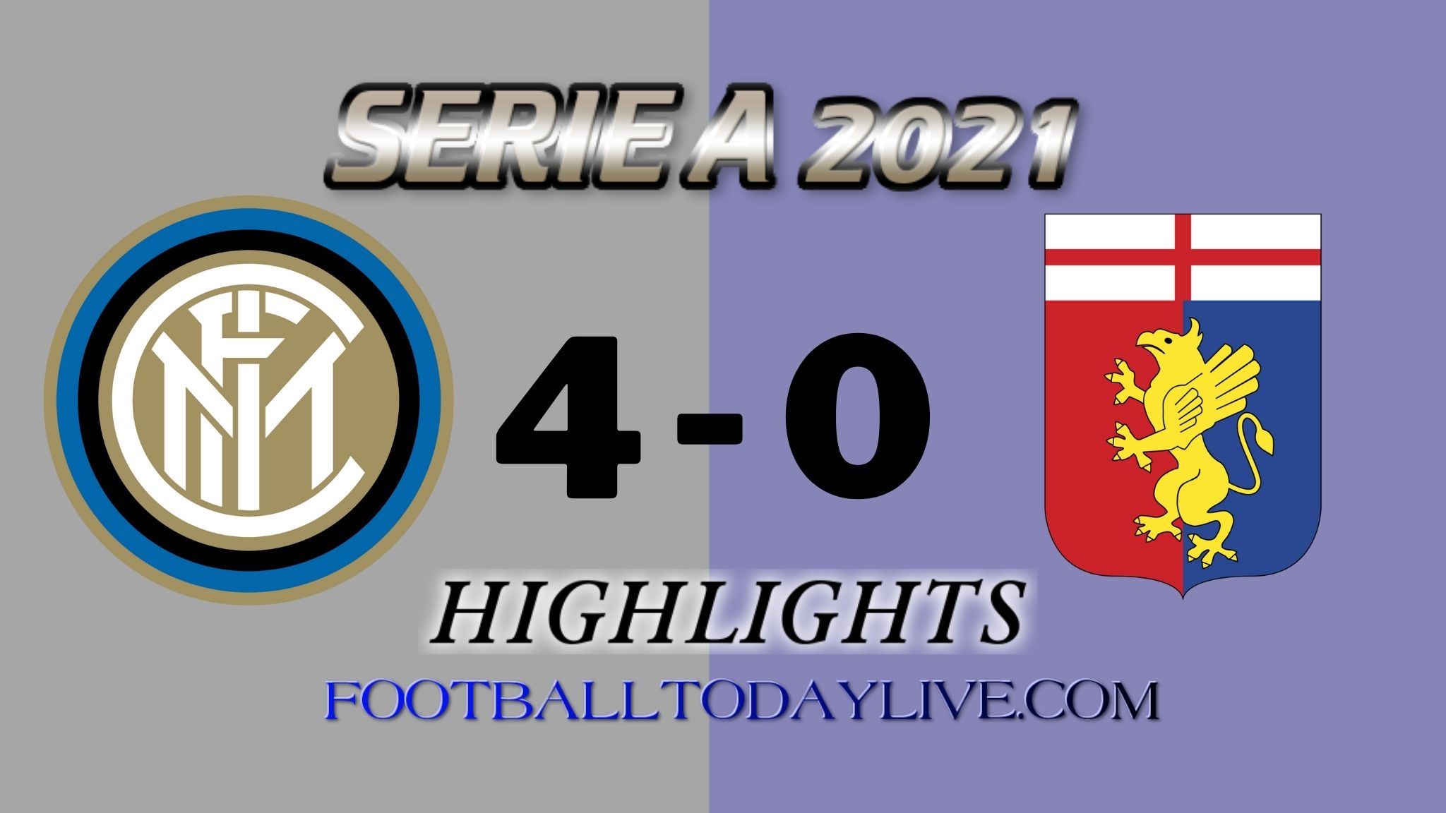 Inter Milan Vs Genoa Highlights 2021