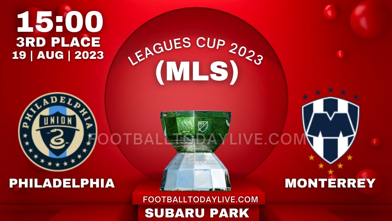 Philadelphia vs Monterrey Leagues Cup 2023 Live Stream
