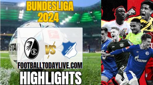 SC Freiburg Vs 1899 Hoffenheim Bundesliga Highlights 2024