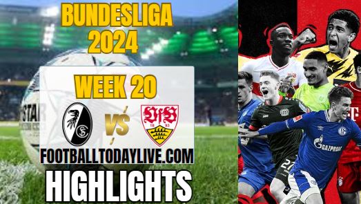 SC Freiburg Vs VfB Stuttgart Bundesliga Highlights 2024