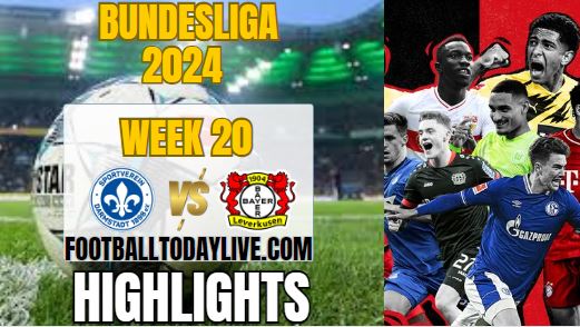 SV Darmstadt Vs Bayern Leverkusen Bundesliga Highlights 2024