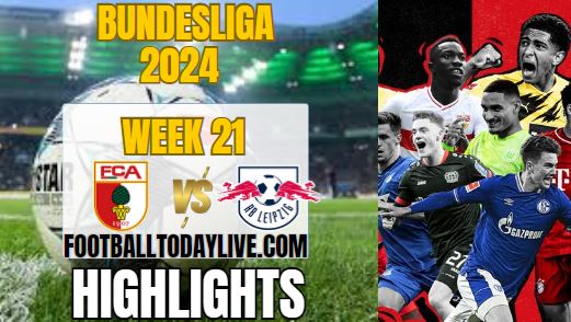 FC Augsburg Vs RB Leipzig Bundesliga Highlights 2024