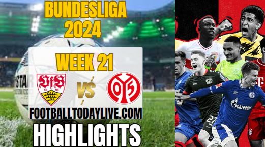 VfB Stuttgart Vs FSV Mainz Bundesliga Highlights 2024