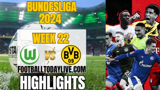 Wolfsburg Vs Dortmund Bundesliga Highlights 2024