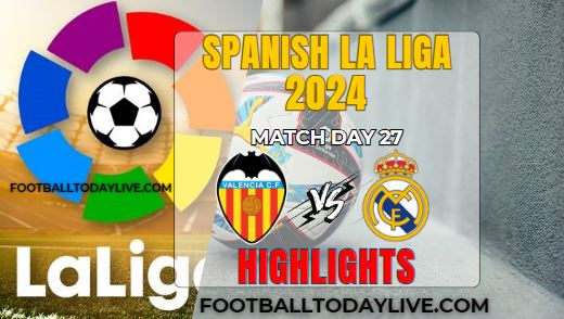 Valencia Vs Real Madrid La Liga Highlights 03Mar2024