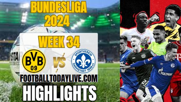 Borussia Dortmund Vs Darmstadt Bundesliga Highlights 18May2024