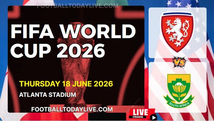 (Czechia Vs South Africa) Match 25 - 2026 FIFA WC Live Stream & Replay