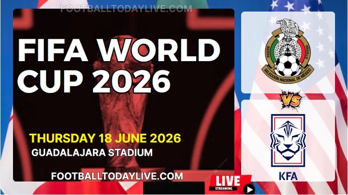 (Mexico Vs South Korea) Match 28 - 2026 FIFA WC Live Stream & Replay