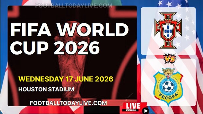 (Portugal Vs Congo DR) Match 23 - 2026 FIFA WC Live Stream & Replay slider