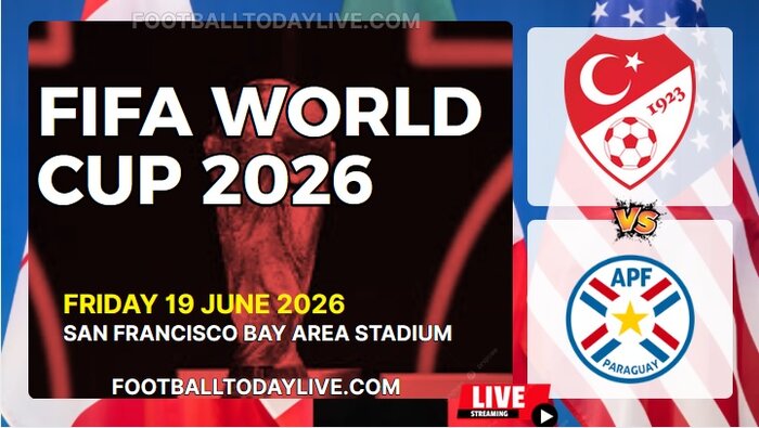 (Turkey Vs Paraguay) Match 31 - 2026 FIFA WC Live Stream & Replay
