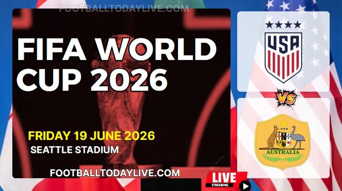 (USA Vs Australia) Match 32 - 2026 FIFA WC Live Stream & Replay