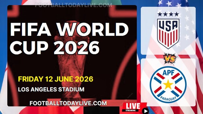 (USA Vs Paraguay) Match 4 - 2026 FIFA WC Live Stream & Replay