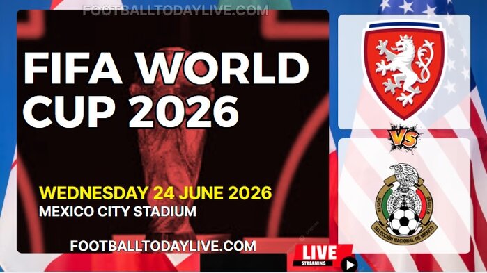 (Czechia Vs Mexico) Match 53 - 2026 FIFA WC Live Stream & Replay